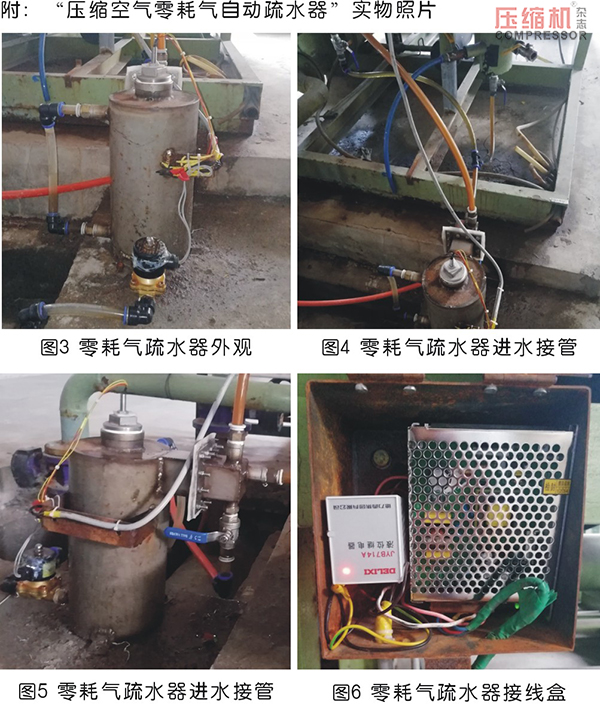 壓縮空氣零耗氣自動疏水器原理及節能效果