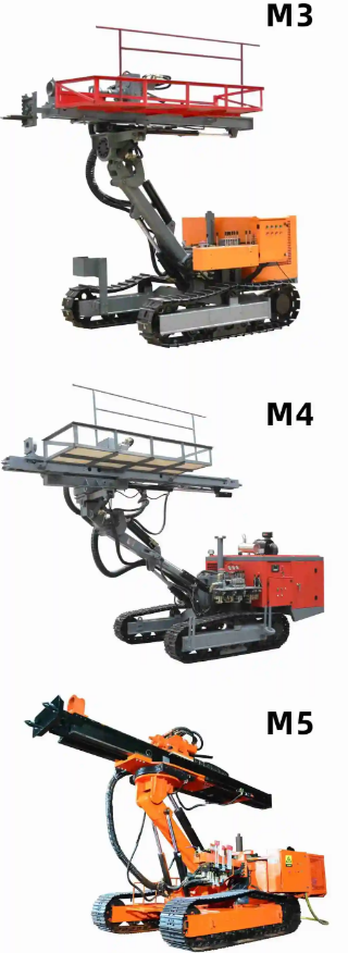 紅五環(huán)壓縮機產(chǎn)品推介：M系列履帶式深基坑錨固鉆