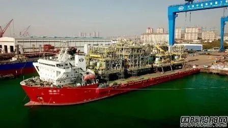 大連中遠海運重工交付FPSO P-71壓縮機模塊