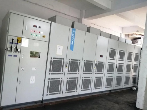 國內首臺套5300kW高效高壓稀土永磁同步電動機 成功投產