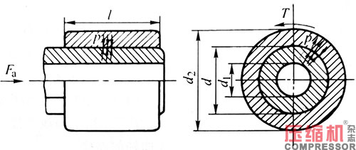 壓縮機膜片脹緊套聯軸器問題分析及解決